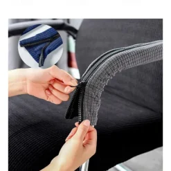 Stretch Office Chair Armrest Cover Pads Slipcover Elastic, Comfy Gaming Chair Arm Rest Covers for Elbows and Forearms Pressure Relief