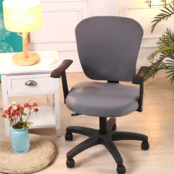 Stretch Office Chair Cover Durable and Flexible Slipcover Perfect for Protecting and Refreshing Your Office Chair Adds Comfort and Style to Your Workspace Decor