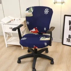 Stretch Office Chair Cover Durable and Flexible Slipcover Perfect for Protecting and Refreshing Your Office Chair Adds Comfort and Style to Your Workspace Decor