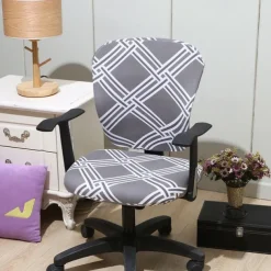 Stretch Office Chair Cover Durable and Flexible Slipcover Perfect for Protecting and Refreshing Your Office Chair Adds Comfort and Style to Your Workspace Decor