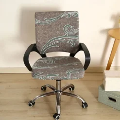Stretch Office Chair Cover Durable and Flexible Slipcover Perfect for Protecting and Refreshing Your Office Chair Adds Comfort and Style to Your Workspace Decor