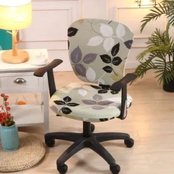 Stretch Office Chair Cover Durable and Flexible Slipcover Perfect for Protecting and Refreshing Your Office Chair Adds Comfort and Style to Your Workspace Decor