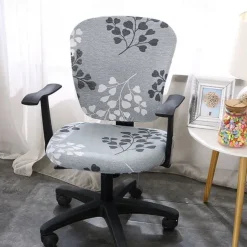 Stretch Office Chair Cover Durable and Flexible Slipcover Perfect for Protecting and Refreshing Your Office Chair Adds Comfort and Style to Your Workspace Decor