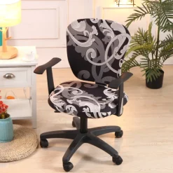 Stretch Office Chair Cover Durable and Flexible Slipcover Perfect for Protecting and Refreshing Your Office Chair Adds Comfort and Style to Your Workspace Decor