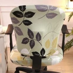 Stretch Office Chair Cover Durable and Flexible Slipcover Perfect for Protecting and Refreshing Your Office Chair Adds Comfort and Style to Your Workspace Decor
