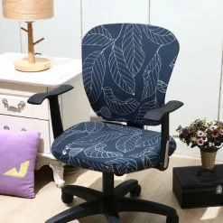 Stretch Office Chair Cover Durable and Flexible Slipcover Perfect for Protecting and Refreshing Your Office Chair Adds Comfort and Style to Your Workspace Decor