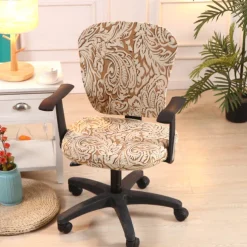 Stretch Office Chair Cover Durable and Flexible Slipcover Perfect for Protecting and Refreshing Your Office Chair Adds Comfort and Style to Your Workspace Decor
