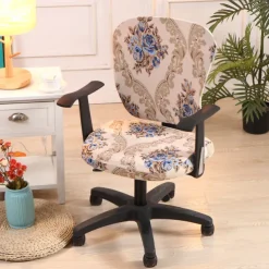 Stretch Office Chair Cover Durable and Flexible Slipcover Perfect for Protecting and Refreshing Your Office Chair Adds Comfort and Style to Your Workspace Decor