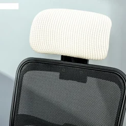 Stretch Office Chair Headrest Cover Computer Chair Slipcover Elastic Comfy Gaming Chair Head Rest Covers for Neck Washable Furniture Protector