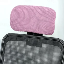 Stretch Office Chair Headrest Cover Computer Chair Slipcover Elastic Comfy Gaming Chair Head Rest Covers for Neck Washable Furniture Protector