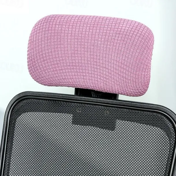 Stretch Office Chair Headrest Cover Computer Chair Slipcover Elastic Comfy Gaming Chair Head Rest Covers for Neck Washable Furniture Protector