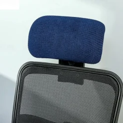 Stretch Office Chair Headrest Cover Computer Chair Slipcover Elastic Comfy Gaming Chair Head Rest Covers for Neck Washable Furniture Protector