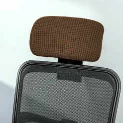 Stretch Office Chair Headrest Cover Computer Chair Slipcover Elastic Comfy Gaming Chair Head Rest Covers for Neck Washable Furniture Protector