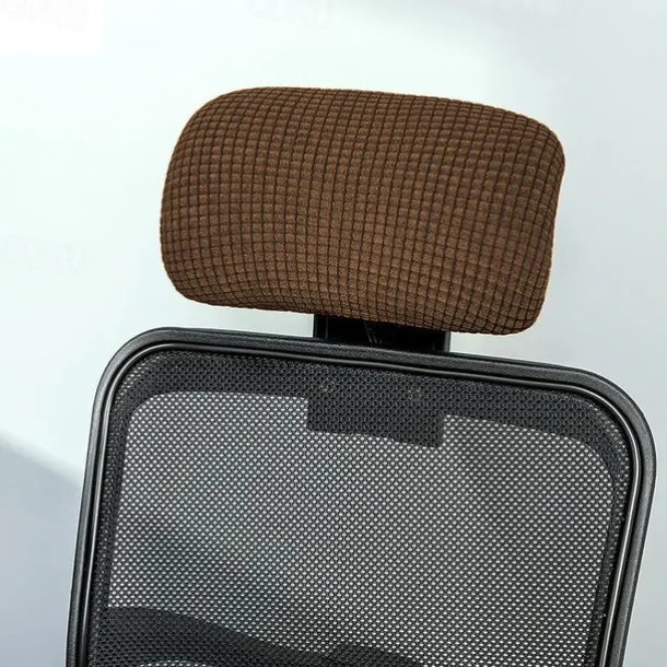 Stretch Office Chair Headrest Cover Computer Chair Slipcover Elastic Comfy Gaming Chair Head Rest Covers for Neck Washable Furniture Protector