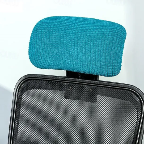 Stretch Office Chair Headrest Cover Computer Chair Slipcover Elastic Comfy Gaming Chair Head Rest Covers for Neck Washable Furniture Protector