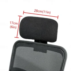 Stretch Office Chair Headrest Cover Computer Chair Slipcover Elastic Comfy Gaming Chair Head Rest Covers for Neck Washable Furniture Protector