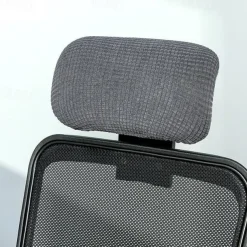 Stretch Office Chair Headrest Cover Computer Chair Slipcover Elastic Comfy Gaming Chair Head Rest Covers for Neck Washable Furniture Protector
