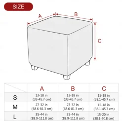 Stretch Ottoman Cover Burgundy Velvet Square Ottoman Slipcovers Rectangular Foldable Storage Stool Cover Bench Cover Furniture Protector Soft Slipcover with Elastic Bottom