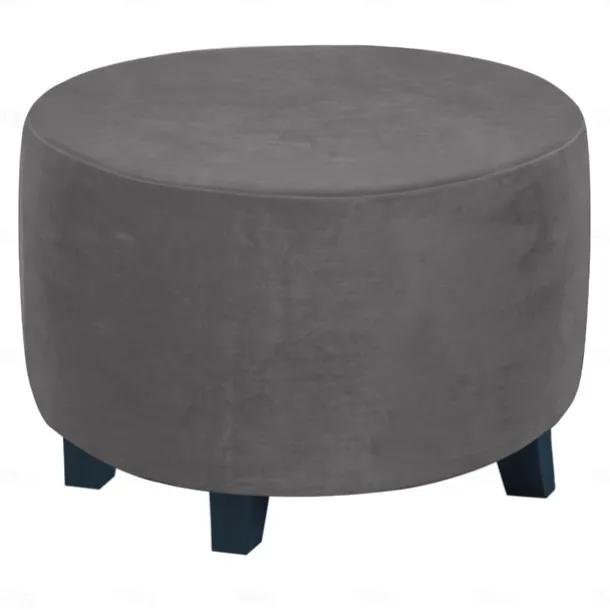 Stretch Ottoman Cover Square Ottoman Slipcovers Furniture Protector Folding Storage Stool Furniture Protector Soft Slipcover with Elastic Bottom