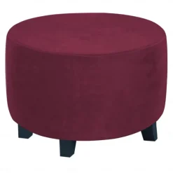 Stretch Ottoman Cover Square Ottoman Slipcovers Furniture Protector Folding Storage Stool Furniture Protector Soft Slipcover with Elastic Bottom