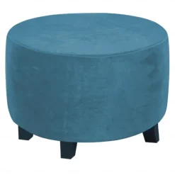 Stretch Ottoman Cover Square Ottoman Slipcovers Furniture Protector Folding Storage Stool Furniture Protector Soft Slipcover with Elastic Bottom