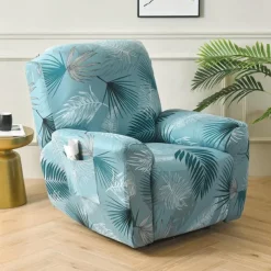Stretch Recliner Couch Cover Armchair Sofa Cover Sofa Slipcover with Pocket Washable Furniture Protector for Kids, Pets, Dogs, Cats