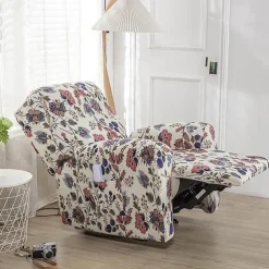 Stretch Recliner Cover Recliner Covers 1 Seater Armchair Couch Slipcover with Elastic Loop, Anti-cat Scratch Furniture Protector for Kids, Pets, Dogs, Cats