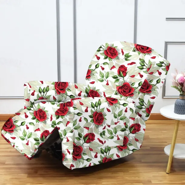 Stretch Recliner Covers Recliner Covers 1 Seater Armchair Couch Slipcover with Elastic Loop, Anti-cat Scratch Furniture Protector for Kids, Pets, Dogs, Cats