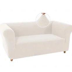 Stretch Sofa Cover Chesterfield Style Couch Slipcover for Living Room, Soft Non-Slip Sofa Cover Furniture Protector for Dogs