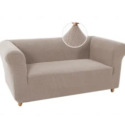 Stretch Sofa Cover Chesterfield Style Couch Slipcover for Living Room, Soft Non-Slip Sofa Cover Furniture Protector for Dogs