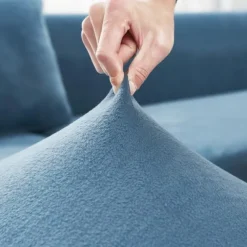 Stretch Sofa Cover Thick Velvet Sofa Covers Sectional Couch Cover L Shaped Sofa Case Armchair Chaise Lounge Case For Living Room