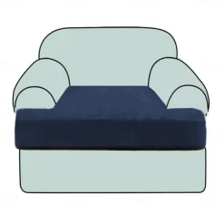 Stretch Sofa Seat Cover Couch T Seat Pad Cushion Slipcover Elastic Couch Armchair Loveseat 3 Seater Grey Plain Solid Soft Durable Washable