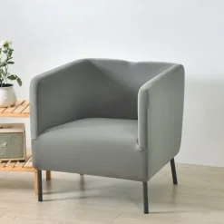 Stretch Square Tub Covers Chair Burgundy Slipcover Sofa Cover Furniture Protector High Stretch 1 Piece Sofa Chair Covers for Living Room Durable Spandex Fabric Non SkidWashable