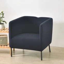 Stretch Square Tub Covers Chair Burgundy Slipcover Sofa Cover Furniture Protector High Stretch 1 Piece Sofa Chair Covers for Living Room Durable Spandex Fabric Non SkidWashable