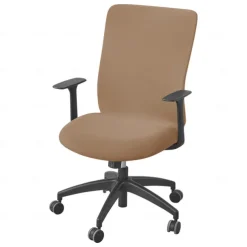 Stretch Velvet Office Chair Cover - Soft, Removable, Washable & Zippered