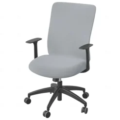 Stretch Velvet Office Chair Cover - Soft, Removable, Washable & Zippered