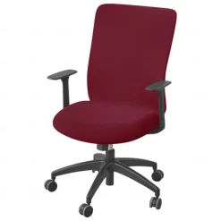 Stretch Velvet Office Chair Cover - Soft, Removable, Washable & Zippered
