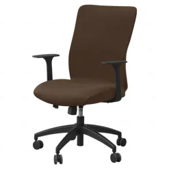 Stretch Velvet Office Chair Cover - Soft, Removable & Washable