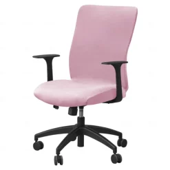 Stretch Velvet Office Chair Cover - Soft, Removable & Washable