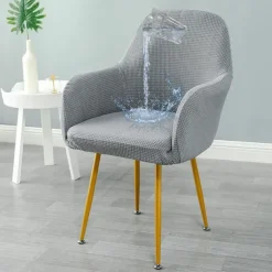 Stretch Wing Chair Slipcover with Seat Cover Spandex Water-Resistant Sofa Covers Wingback Armchair Covers Protector for Living Room Strandmon Chair Cover