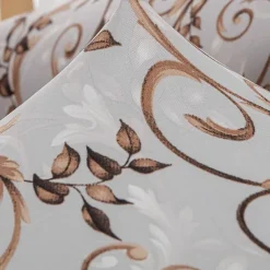 Stretch Wingback Chair Cover Wing Chair Slipcovers With Seat Cushion Cover Spandex Jacquard Wingback Armchair Covers