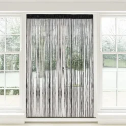 String Curtains Sparkle Door Curtain Fly Curtain Rod Pocket,Curtains Panel Divider Window Door Fly Screen for Door Wall and Window Decoration,100*200cm