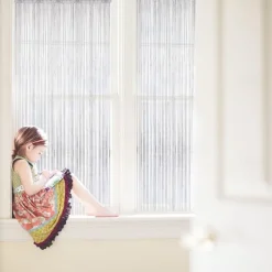 String Curtains Sparkle Door Curtain Fly Curtain Rod Pocket,Curtains Panel Divider Window Door Fly Screen for Door Wall and Window Decoration,100*200cm