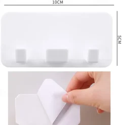 Strong Self Adhesive Door Wall Hangers Hooks Suction Heavy Load Rack Cup Sucker for Kitchen Bathroom Strong