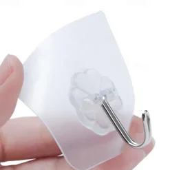 Strong Self Adhesive Door Wall Hangers Hooks Suction Heavy Load Rack Cup Sucker for Kitchen Bathroom Strong