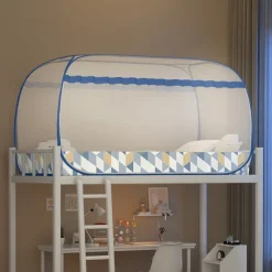 Student Dormitory Mosquito Nets Foldable Mosquito Net Student Dormitories Mosquito Netting Increase Space Increase Density Gauze Mosquito Tent Simplicity with Free Installation