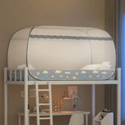 Student Dormitory Mosquito Nets Foldable Mosquito Net Student Dormitories Mosquito Netting Increase Space Increase Density Gauze Mosquito Tent Simplicity with Free Installation