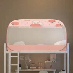 Student Dormitory Mosquito Nets Foldable Mosquito Net for Bunk Bed Mosquito Netting Increase Space Increase Density Gauze Mosquito Tent with Free Installation