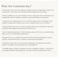 Submarine Cabin Undersea Hanging Tapestry Wall Art Large Tapestry Mural Decor Photograph Backdrop Blanket Curtain Home Bedroom Living Room Decoration