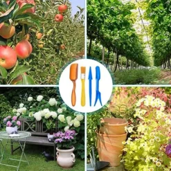 Succulent Tools, Mini Garden Tool Set, Transplanting Tools Set, Succulent Care kit for Succulent Miniature Gardening Plant, Multi, 12 Pcs